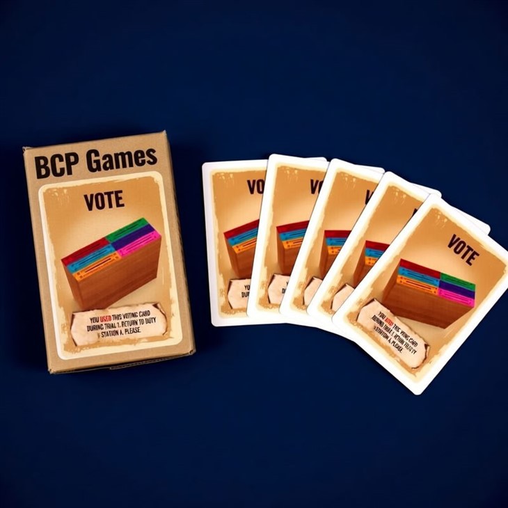 Hidden Role Game Vote Decks